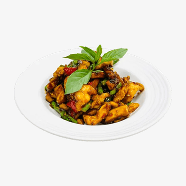 Basil Lemongrass Chicken by Chef Theint
