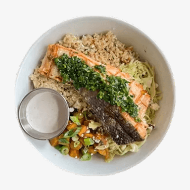 California Bowl With Grilled Salmon by Tender Greens