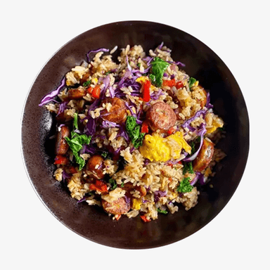 Sausage Fried Rice by Angkor Chef