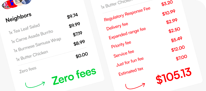 Free delivery service illustration